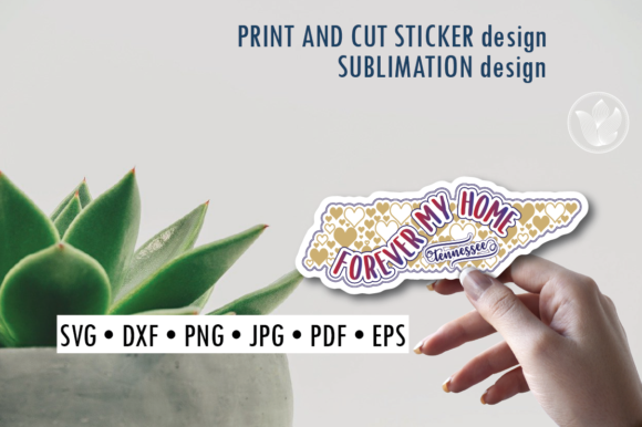 Download Tennessee Print and Cut Svg Sticker - Print and cut Collection